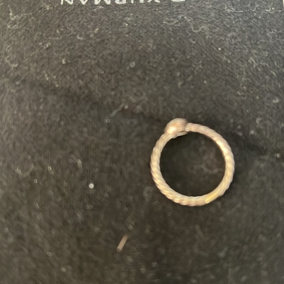 David Yurman Pave Heart Ring - Picture 4 of 6